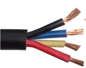 3 Core 2.5mm Switch Control Cable RVV H03VV-F H05VV-F For Internal Connection