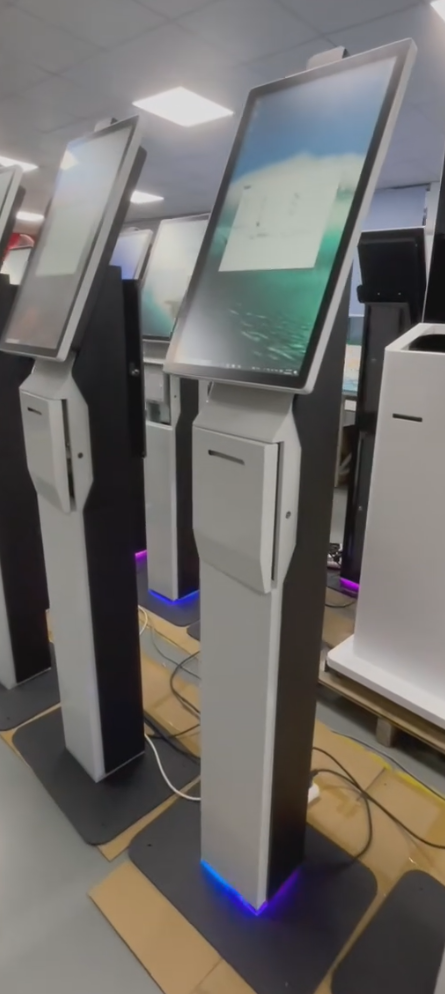 21.5-inch LCD Self-Service Kiosk with Flexible Module Customization Multi