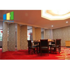 Banquet Hall Mobile Sliding Soundproof Collapsible Wall Partitioning With