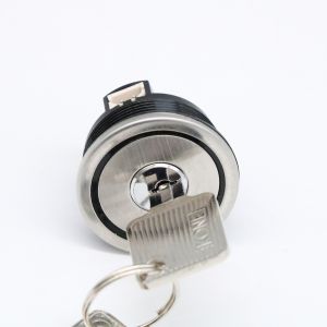 Installation Size 28mm Round SUS Elevator Power Lock Lift Key Lock Button