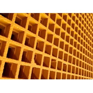 Molded Fiberglass Grating Corrosion Resistance ISO9001 Certification