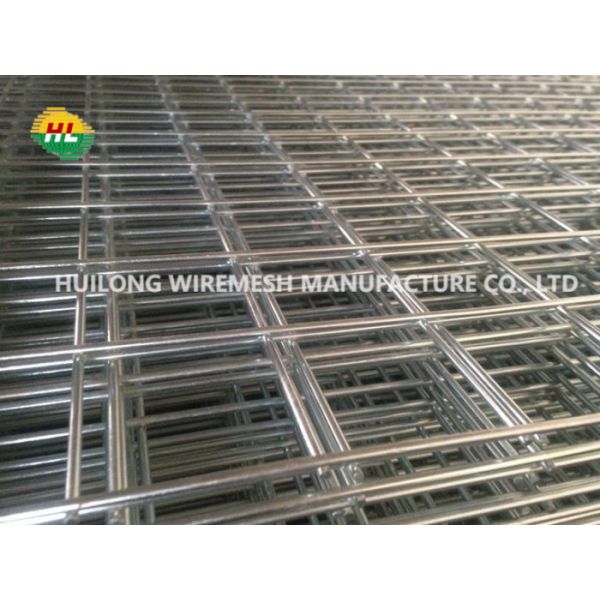 Quality Double Galvanized Welded Wire Mesh Fence Rigid Panel With Square Post wholesale