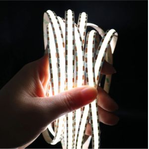 Cheap 300LED COB LED Strip Light with 800lm 8mm PCB Width 24V 12V 2700K 3000K 4000K 6500K for sale