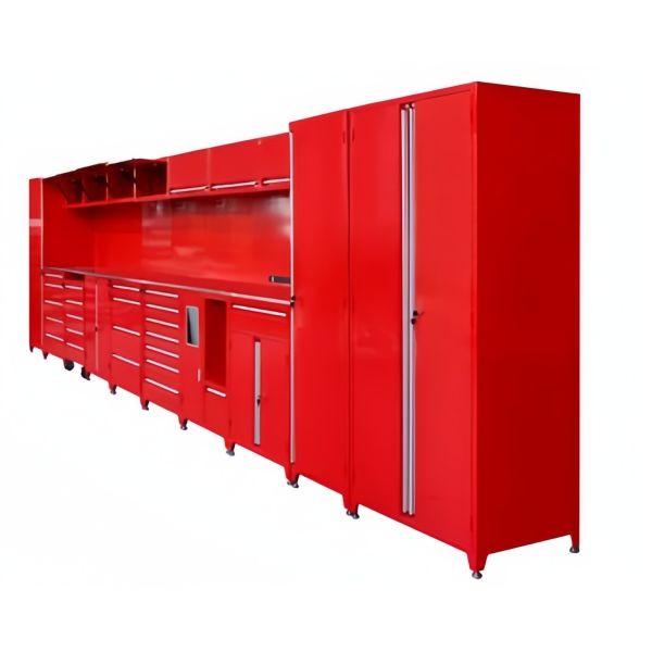 Garage Workstation Modular Steel Tool Cabinet with Locking System and Multiple
