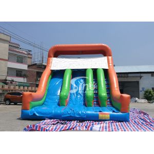 New Heavy Duty Vertical Rush Inflatable Pool Slides For Inground Pools From