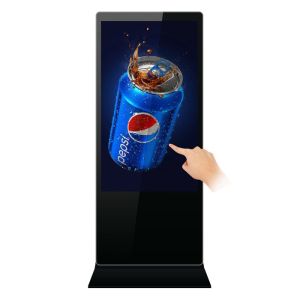 IDP Electronics 4k Interactive Digital Display Kiosk 55 Inch Freestanding