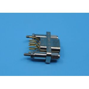 J30j Series 9 Pin Receptacle Connector Miniaturized Rectangular For Avionics /