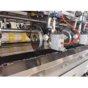 5500 KG Thin Blade Slice Scorer Corrugated Cardboard Cutting Machine for