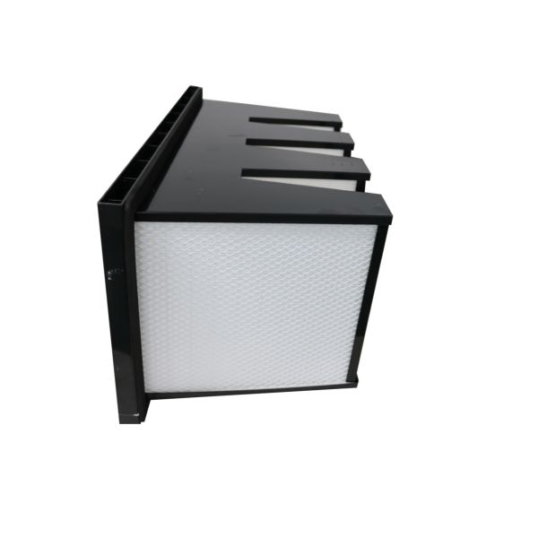 Quality ABS Plastic Frame 0.5 Micron V Bank Filter For HVAC System wholesale