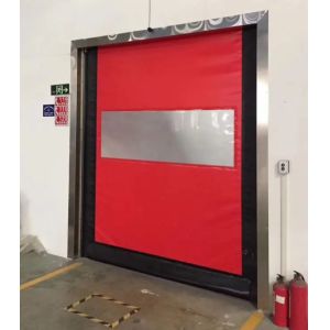 Long Lasting Modern High Speed PVC Roll Up Rapid Shutter Door 304 Stainless