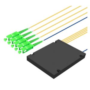 Mini Tube/ABS Box/Plug-in PLC Splitter 1x4 1x8 SC APC for Fiber Optic FTTH and 3