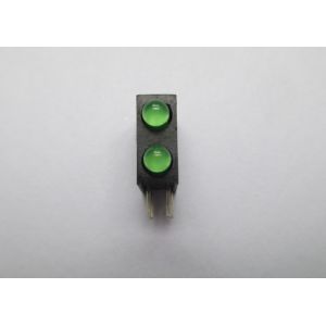 Low Power Consumption Yellow Green Indicator LED 4.32 X 7.3mm Rectangular