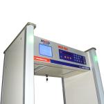 Professional Factory Walk Through Gate 6 Inch Lcd Screen with 10 detecting zones