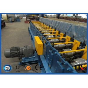 15 Tons 23kw Roller Shutter Doors Cold Roll Forming Machine With 0.4mm -1.0mm