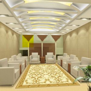 Handmade Wool Oriental Rugs Embossed Surface Moisture - Proof Feature