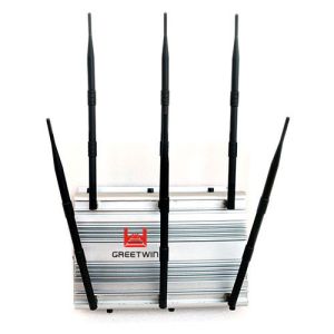 VSWR Protection 4G LTE Cell Phone Signal Jammer , Mobile Phone Inhibitor High