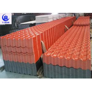 Spanish 960mm Width Upvc Roof Tile Pvc Roof Sheet For Residential