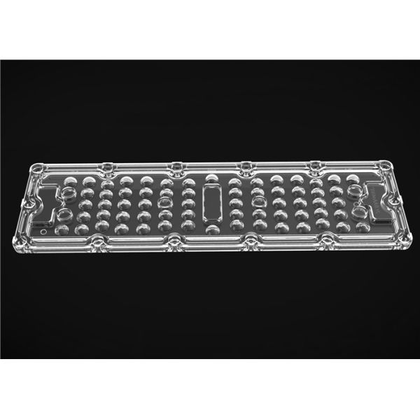 Quality PMMA Material Optics RGB LED Lens With 90° Beam Angle For LED Tunnel Lamp wholesale