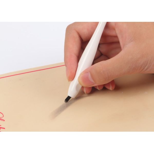 Permanent Makeup Hair Stroked Embroidery Microblading Pen for microblade White Color
