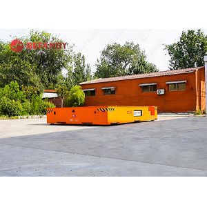 Smart Remote Control Operate PU Wheel Railless Transfer Cart