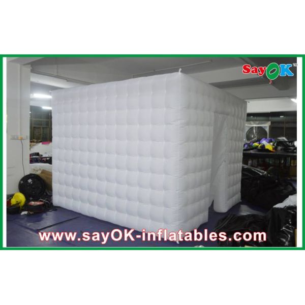 Inflatable Photo Booth Hire Attractive Inflatable Photo Booth Led Light With One Door Logo Printing
