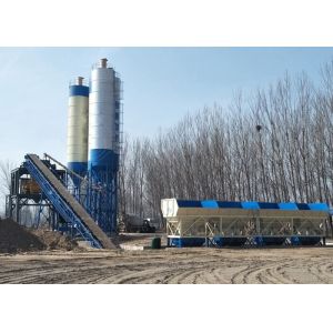 Small Ready Mix Concrete Plant Automated Belt Type Concrete Batching Plant
