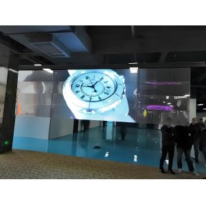 Cheap High Transparency Transparent Glass Led Display With Flexible Thin Design for sale