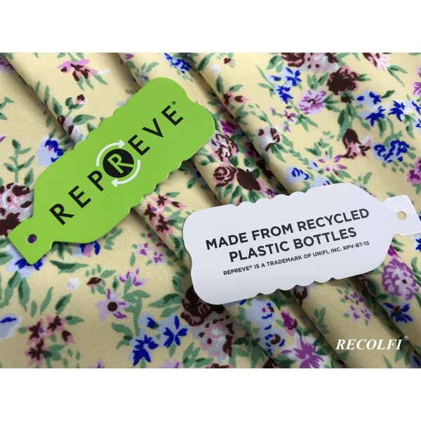 Flower Printing Women'S Activewear Ultra Stretch Sensitive 152CM 250GS