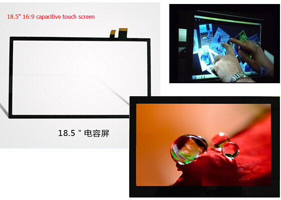 Cheap Projected Capacitive Touch Screen G + G Or G + F / F With The USB / I2C Interface for sale