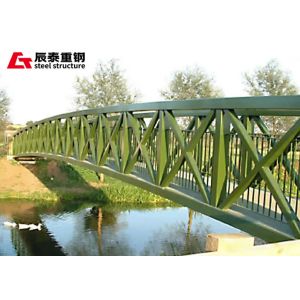 Modular Steel Structure Beam Fast Construction Metal Truss Bridge Building