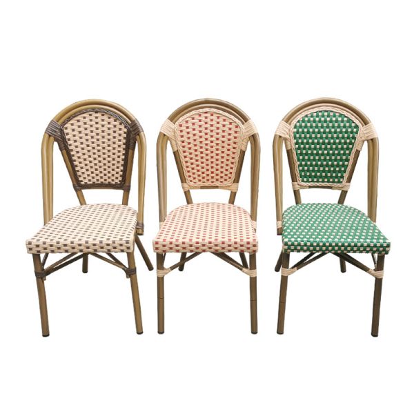 Quality Iron Frame Aluminum Rattan Wicker Chairs For Patio Beach wholesale