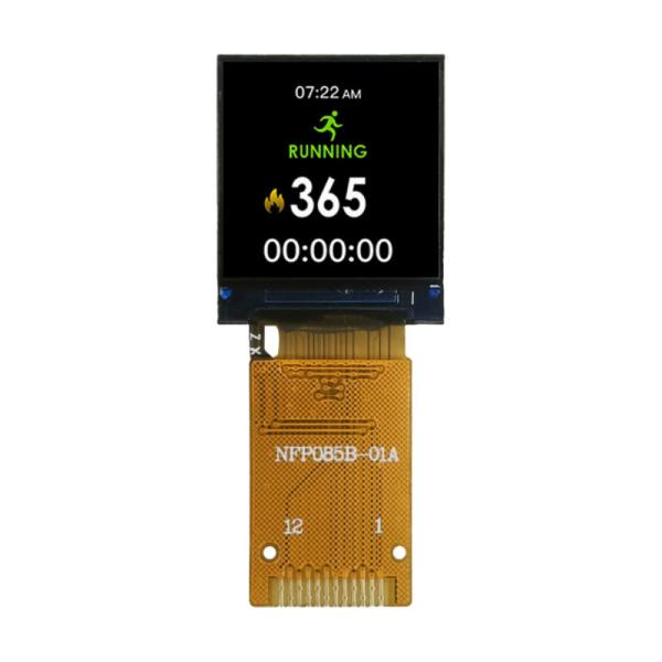 Quality 0.85'' 128 X 128 IPS Super Small Square TFT LCD Screen Display SPI 4 Wire Mini LCD Module Panel wholesale