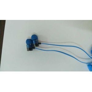 in ear high quality earphone with mic in blue color (MO-EM003)