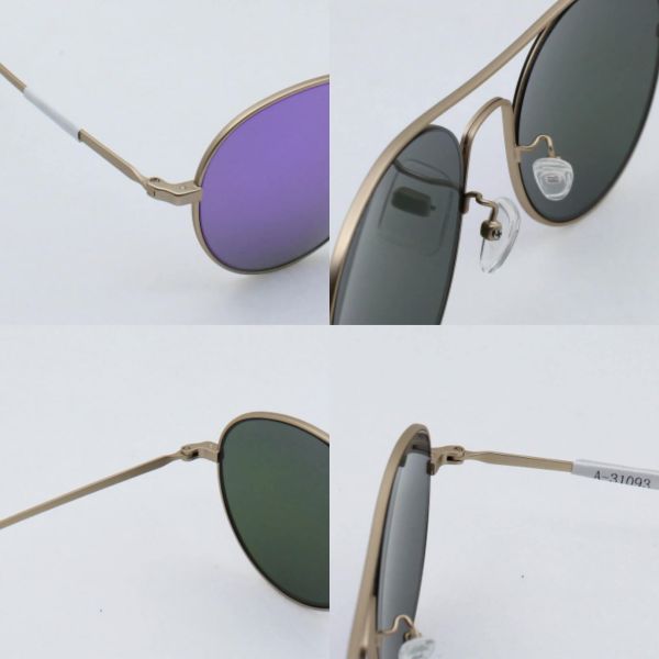 Retro Vintage Style Lennon Inspired Round Metal Circle Polarized Mirrored Sunglasses for Women and Men New designer 2019