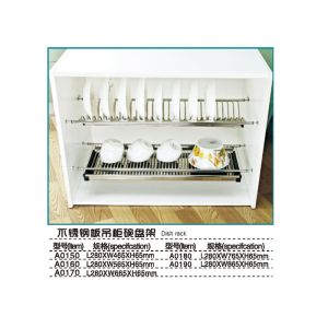 Eco - Friendly Home Kitchen Accessories With 2 Tier Metal Dish Drying Practical