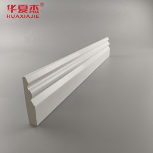 Factory Custom Baseboard High Quality Skirting Pvc White Building Material