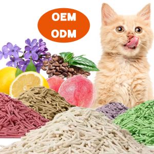 Free Sample 99% Dust Free OEM Premium Tofu Cat Litter 5kg/10kg/20kg Original