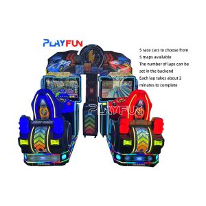 Dynamic Motion Seat Racer Coin Operated Initial D Moto Gp Mari-O Kart Crusin