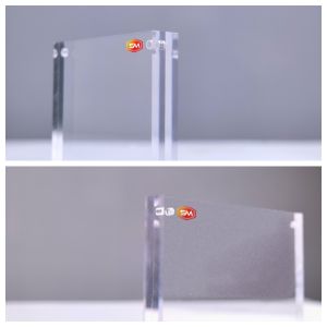 Modern Clear Picture 4x6 Desktop Frameless Magnetic Acrylic Photo Frame