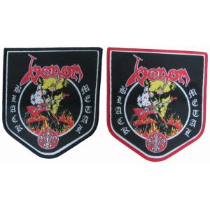 Twill Fabric Custom Woven Patches Diamond Shape Flat Appearance