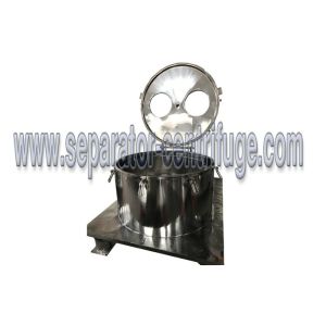 PLC Basket Centrifuge CBD Oil Extraction Centrifuge In Pharma Industry