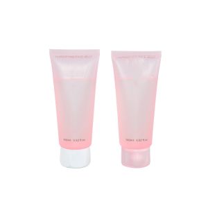 Cheap Sugarcane Flexible Cosmetic Tube 100ml Jellyfish Style All-Plastic Or Electroplating Screw Cap for sale