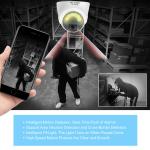 SD Card Data Storage Options Double Light Source Full-Color Network Camera for