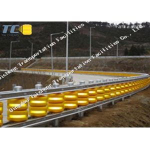 Galvanized Steel Barrier with Rolling Guardrail with 1.2m Height 76mm Post 2.5m