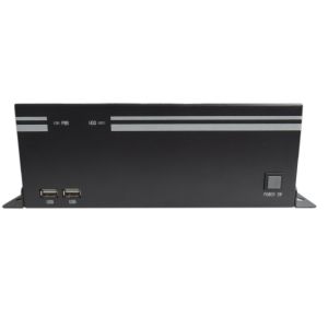 1 PCI PCIE 128G MSATA Intel B75 Industrial Computer Case MIS-ITX07