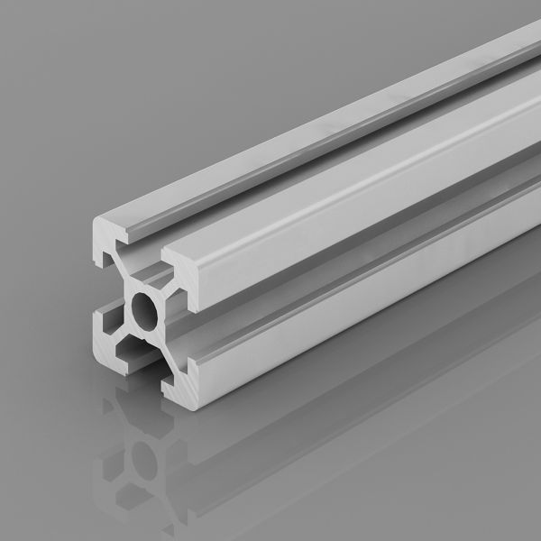 Anodized 6063 T5 20x20 Aluminium T Track Extrusions Tempered