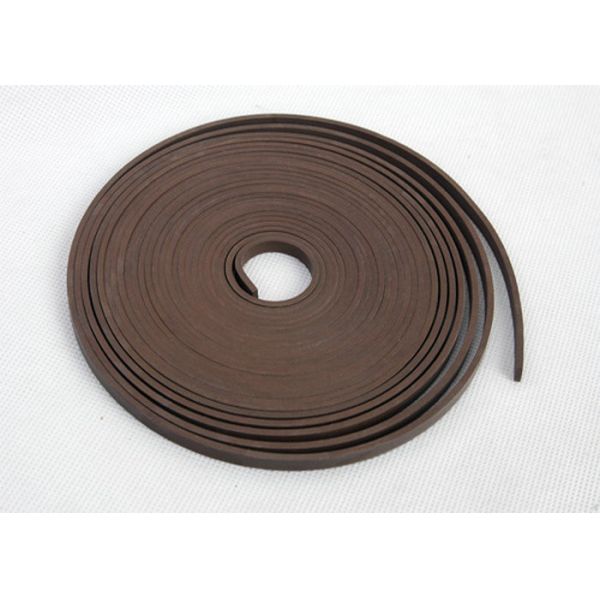 Quality Brown PTFE Guide Stripe Tape (GST) with 60%PTFE + 40%bronze for High Temperature -60°C to +260°C and Low Friction Coefficient<0.04 wholesale