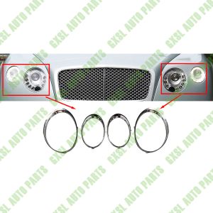 For Bentley Continental Gt Gtc 2012-2017 Headlight Electroplating Ring