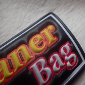 Multi - Color Soft TPU Patches With Sewing Line For Fashion Bags