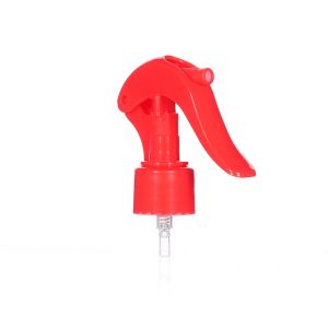 Red Color Appearance 24 / 410 All Plastic Mini Trigger Sprayer Used For Cleaning